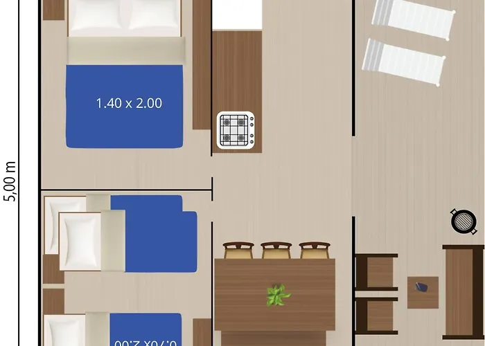 Luxussátor Easyatent Fkk Safari Tent Solaris Naturist - Clothes Free