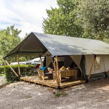 Tente de luxe Easyatent Fkk Safari Tent Solaris Naturist - Clothes Free
